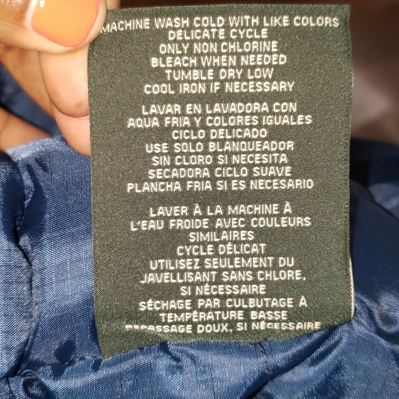 NWT G. H. Bass & Co. Men's Navy Coat Size Large - Picture 10 of 12